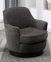 Reese Wood Base Swivel Chair