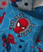 Spider-Man Burst Full Sheet Set, 4 Pieces - Multi