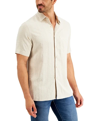 Club Room Men's Textured Shirt, Created for Macy's
