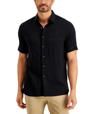 Club Room Men's Textured Shirt, Created for Macy's