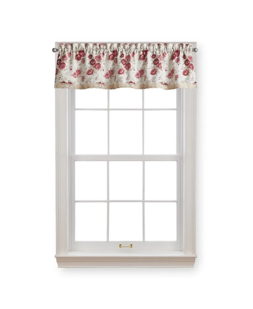 Curtainworks Rose Tailored Valance, 14" x 54"