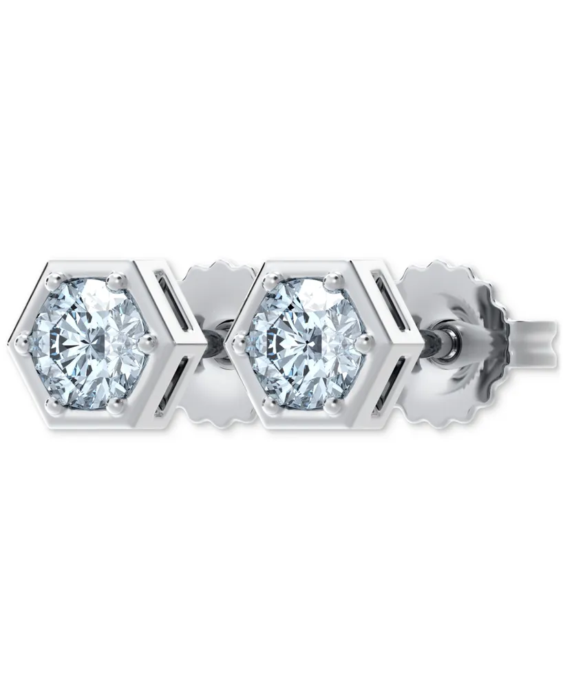 Portfolio by De Beers Forevermark Diamond Honeycomb Stud Earrings (1/2 ct. t.w.)