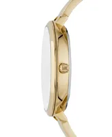 Michael Kors Women's Charley Gold-Tone Bangle Watch 38mm