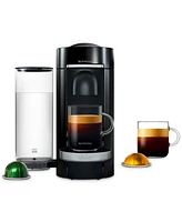 Nespresso Vertuo Plus Deluxe Coffee and Espresso Machine by De'Longhi in Black