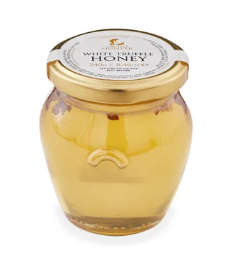 TruffleHunter White Truffle Honey with Dipper, 8.46 oz