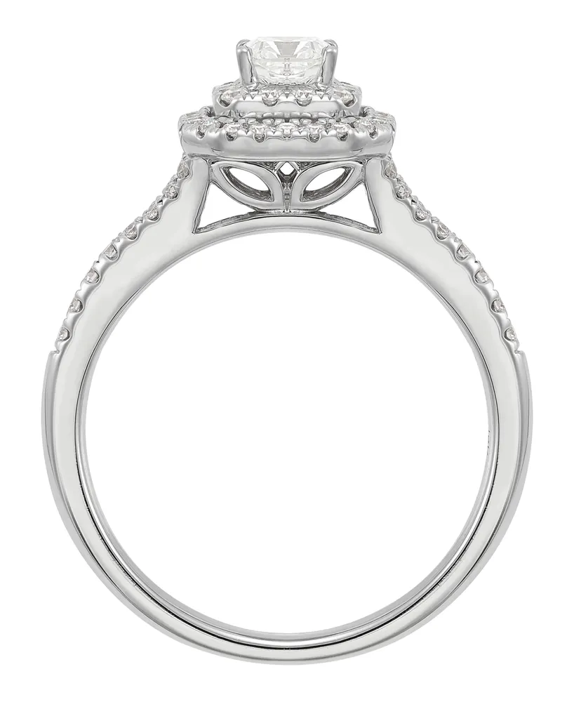 Diamond Engagement Ring (5/8 ct. t.w.) in 14K White Gold