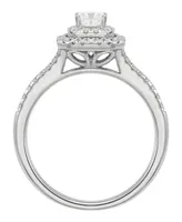 Diamond Engagement Ring (5/8 ct. t.w.) in 14K White Gold