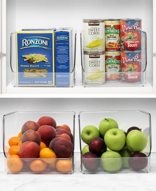 Sorbus Refrigerator and Freezer Organizer Bin Set, 4 Pieces