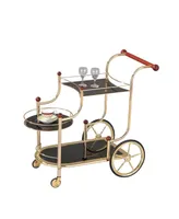 Acme Furniture Lacy Serving Cart - Gold