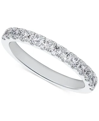 Portfolio by De Beers Forevermark Diamond French Pave Wedding Band (1 ct. t.w.) in 14k White Gold