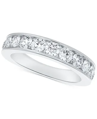 Portfolio by De Beers Forevermark Diamond Channel Set Band (1/2 ct. t.w.) in 14k White Gold