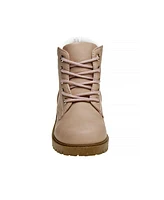 Rugged Bear Big Girls Lace-Up Casual Boots