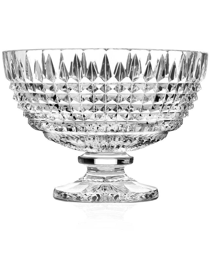 Waterford Master Craft Collection Lismore Diamond Footed Centerpiece