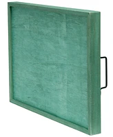 Elegant Designs Decorative Wood Serving Tray with Handles