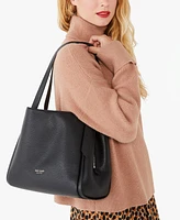 Kate Spade New York Knott Pebbled Leather Large Shoulder Bag