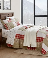 Eddie Bauer Camano Island Plaid 3-Pc. Quilt Set, King
