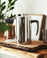 Grosche Dublin Stainless Steel Double Wall Insulated French Press, 34 fl oz Capacity