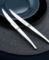 Lou Laguiole Jet 24 Pieces Flatware Set