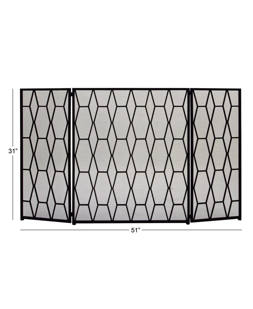 Contemporary Fireplace Screen