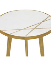 Aluminum Modern Coffee Table - Gold