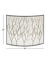 Eclectic Fireplace Screen