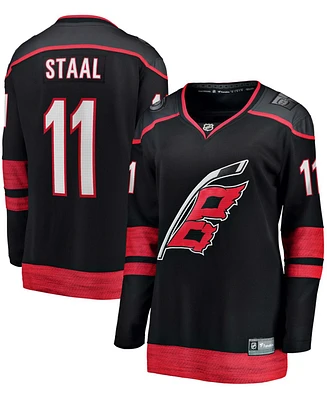 Women's Jordan Staal Black Carolina Hurricanes Breakaway Alternate Player Jersey