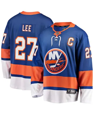 Men's Anders Lee Royal New York Islanders Home Premier Breakaway Player Jersey