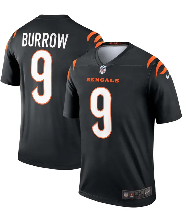 Men's Nike Joe Burrow Gray Cincinnati Bengals Atmosphere Fashion Game Jersey