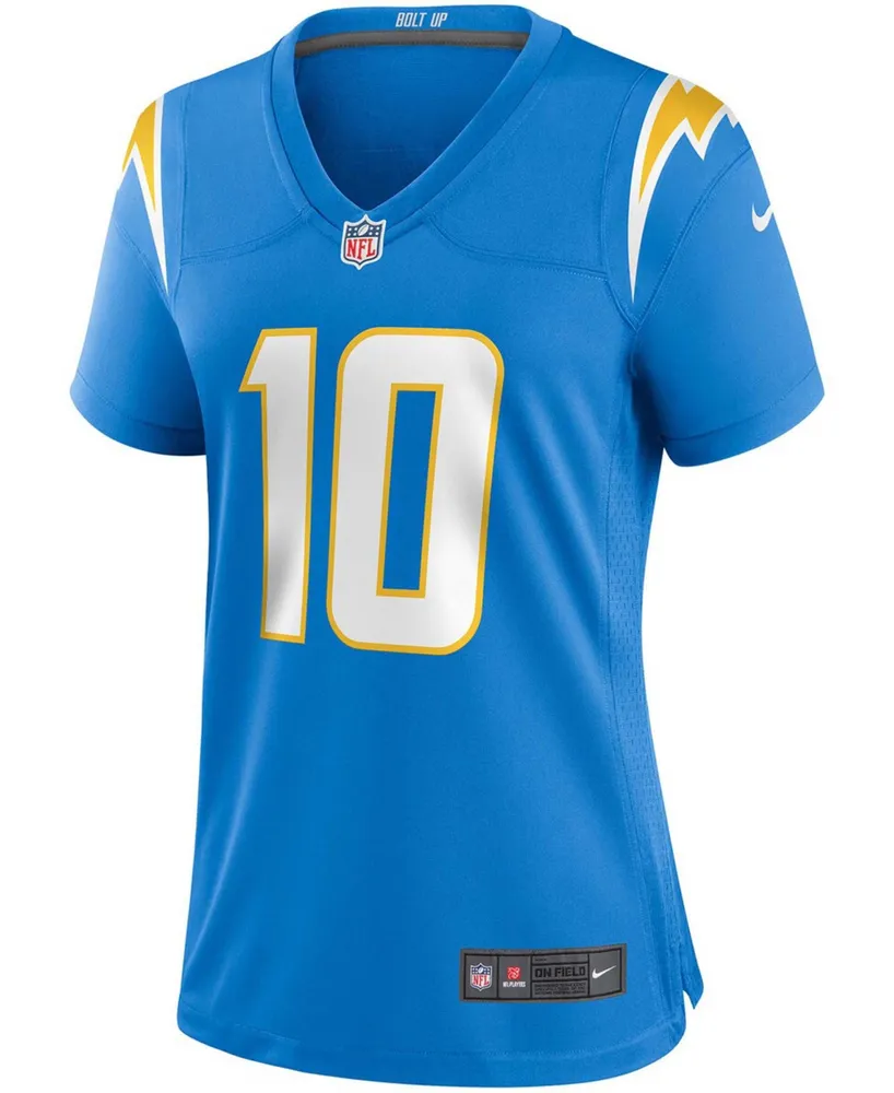 Women's Justin Herbert Powder Blue Los Angeles Chargers Game Jersey
