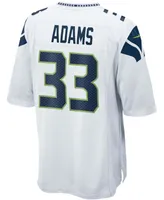 Men's Jamal Adams White Seattle Seahawks Game Jersey