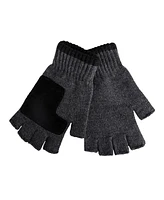 Levi's Men's Classic Fingerless Marled Knit Gloves