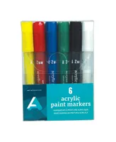 Art Alternatives Acrylic Paint Marker Set, 6 Pieces