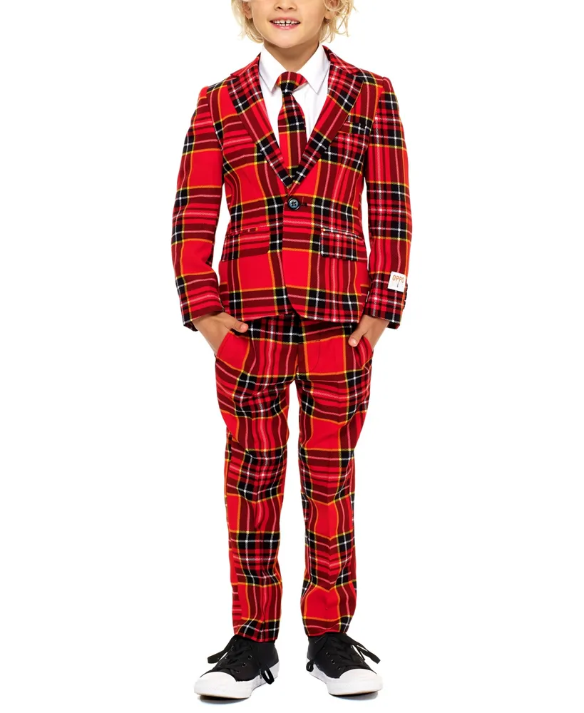 OppoSuits Boys The Lumberjack Christmas Suit