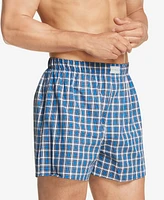 Tommy Hilfiger Men's 3-Pk. Classic Printed Cotton Poplin Boxers