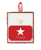 Layered Mom Silver Plate Necklace in Gift Card Box