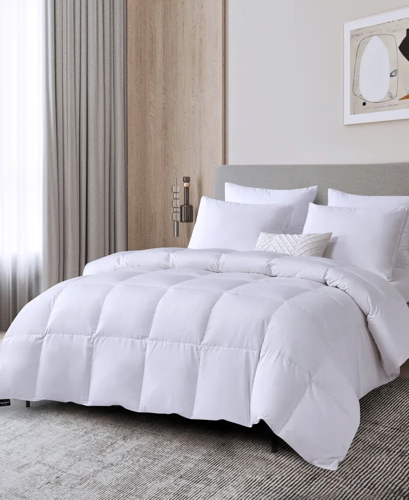 Beautyrest Black Premium Hypoallergenic White Down Lyocell Cotton Blend Comforter