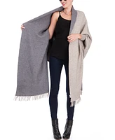 Seraphine Two-Tone Luxury Maternity Nursing Shawl Wrap