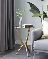 Modern Accent Table - Gold