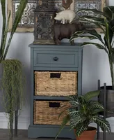 Traditional Wood Storage Unit