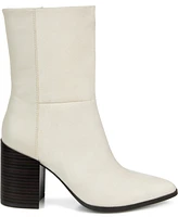 Journee Collection Women's Sharlie Two-Tone Booties