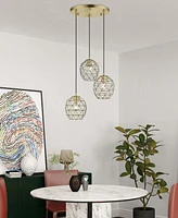 Geometric 3 Lights Pendant