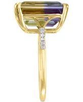 Effy Ametrine (9-5/8 ct. t.w.) & Diamond (1/20 ct. t.w.) Ring in 14k Gold