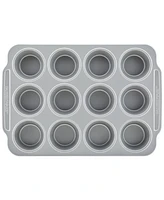 Farberware Nonstick Bakeware Double Batch Muffin and Cupcake Pan Set, 2-Piece