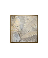 CosmoLiving by Cosmopolitan Brown Traditional Canvas Wall Art, 40 x 40