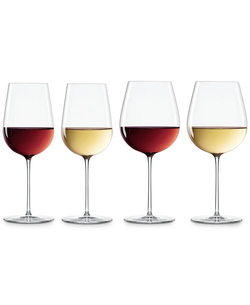 Lenox Tuscany Victoria James Signature Series Warm & Cool Region Wine  Glasses, Set of 4