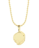 Camille 14k Gold Plated Pendant Necklace