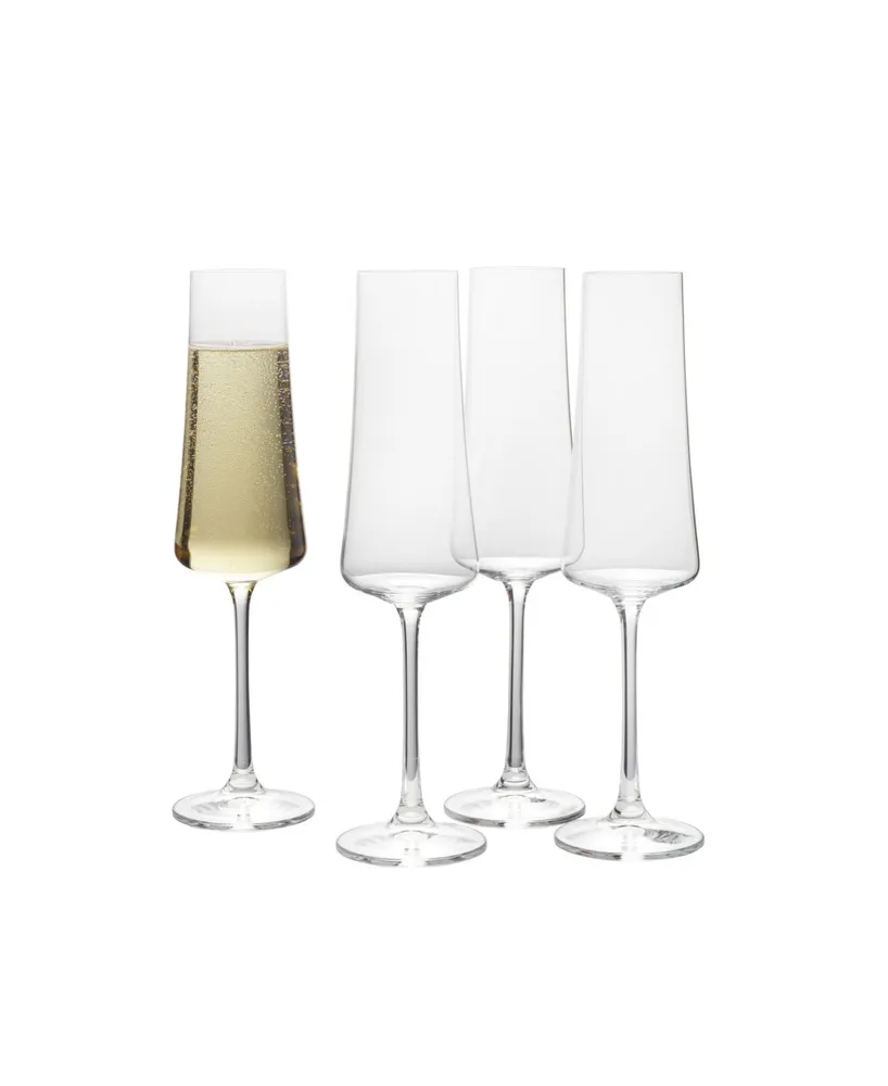 Mikasa Glassware, Set of 4 Cheers White Wine Glasses - Macy's