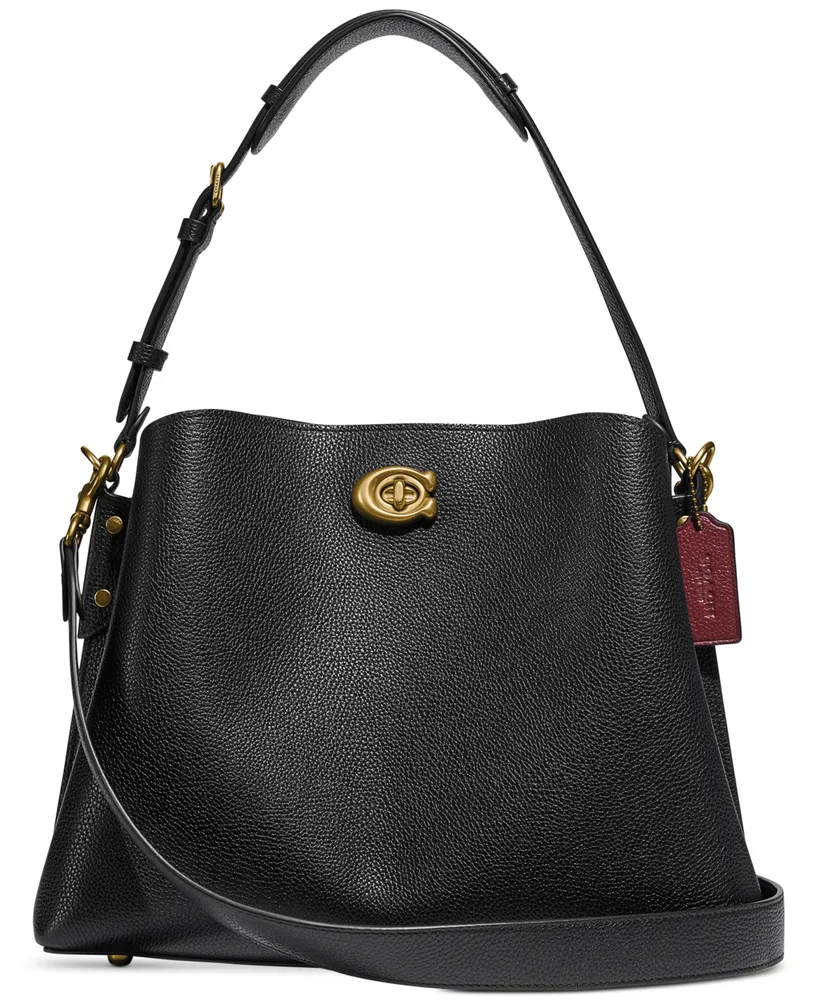 COACH Leather Willow Tote 24 - Macy's