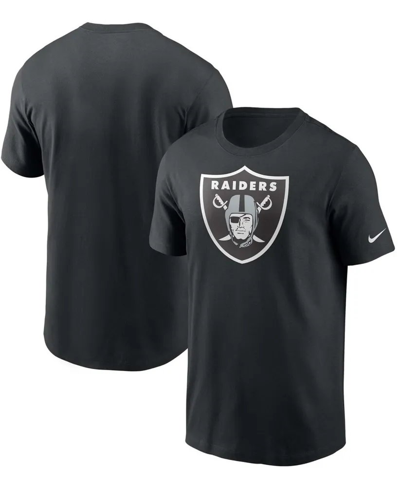 Men's Black Las Vegas Raiders Primary Logo T-shirt