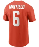 Men's Baker Mayfield Cleveland Browns Name and Number T-shirt